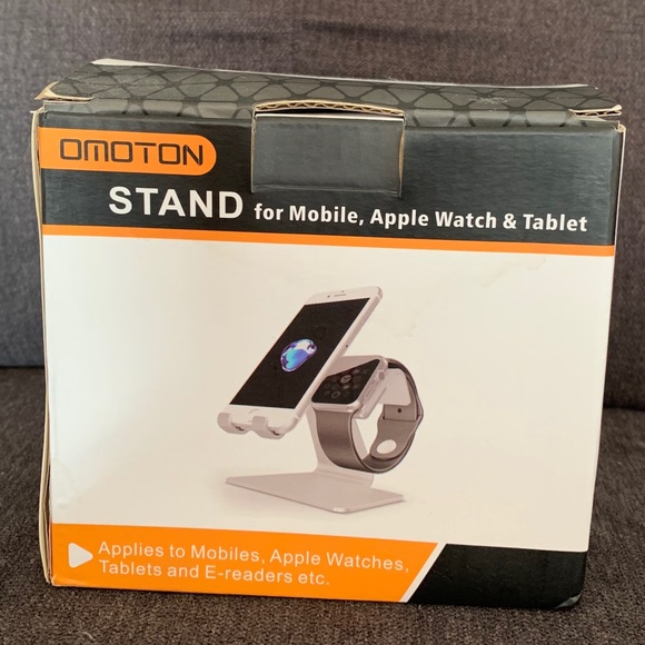 OMOTON Other - NIB Desktop Stand for iPhone & Watch.